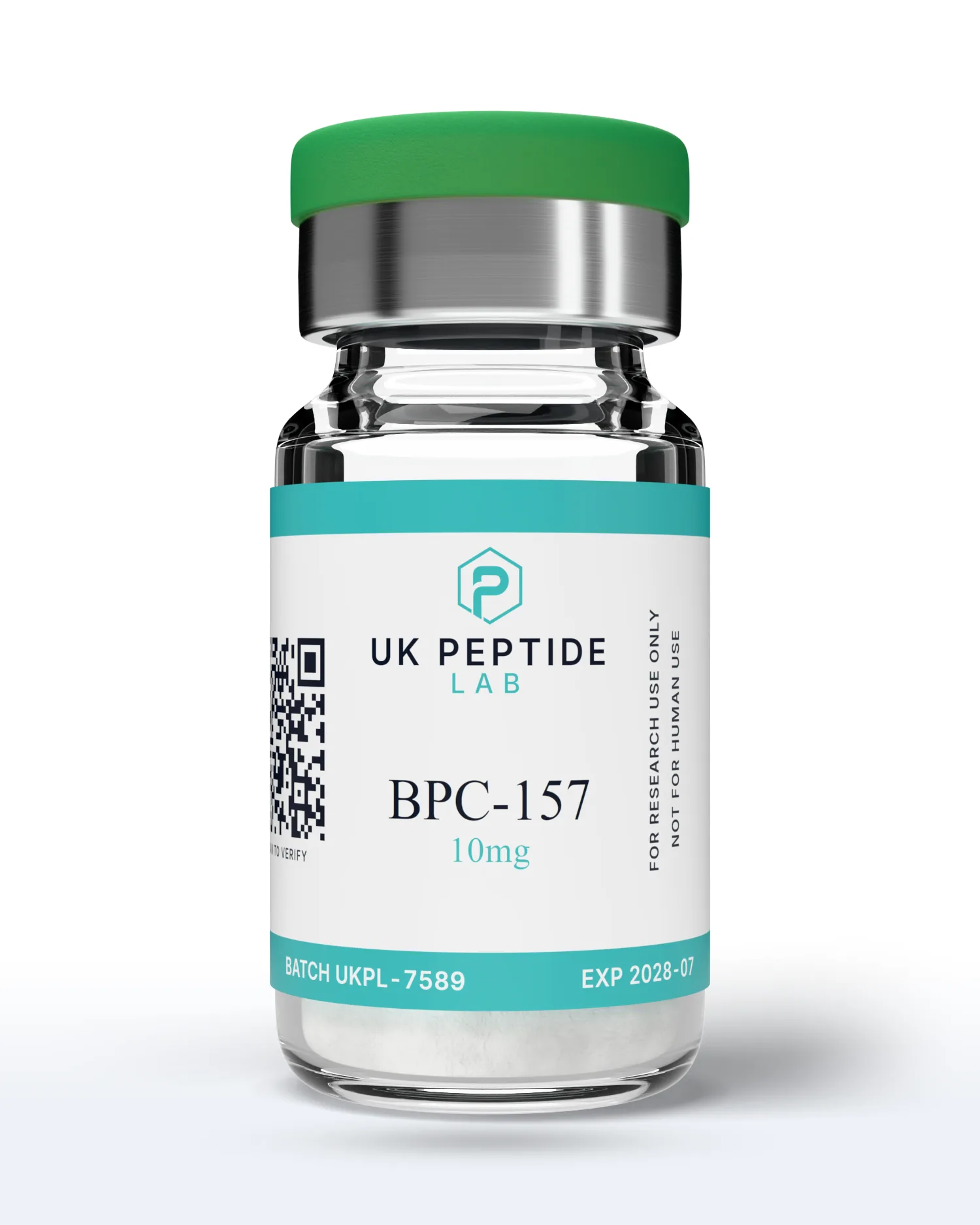 BPC-157 10mg research peptide lyophilised powder