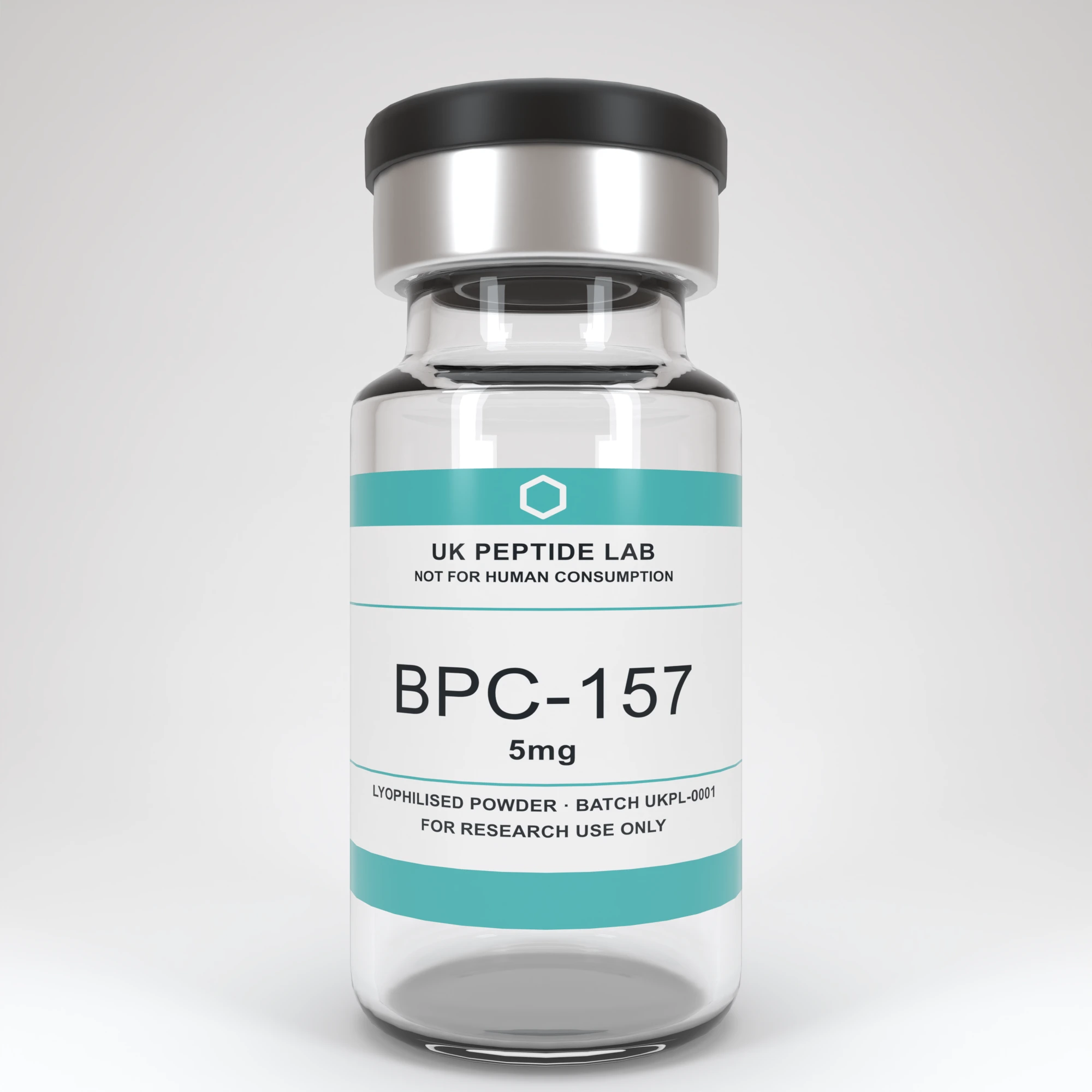 BPC-157 5mg research peptide lyophilised powder