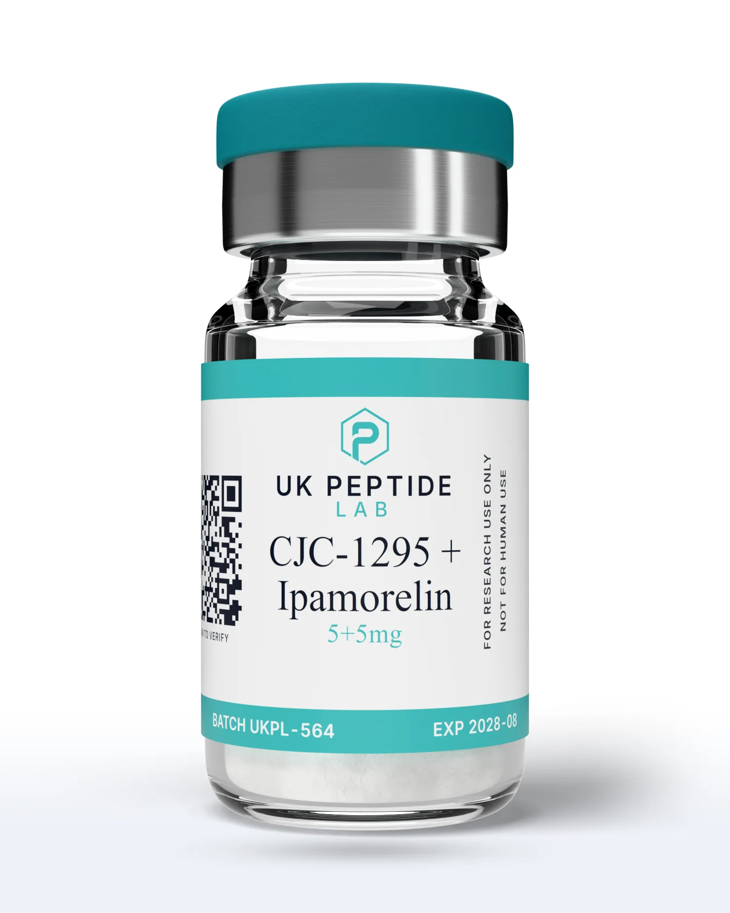 CJC-1295 + Ipamorelin 5+5mg research peptide lyophilised powder