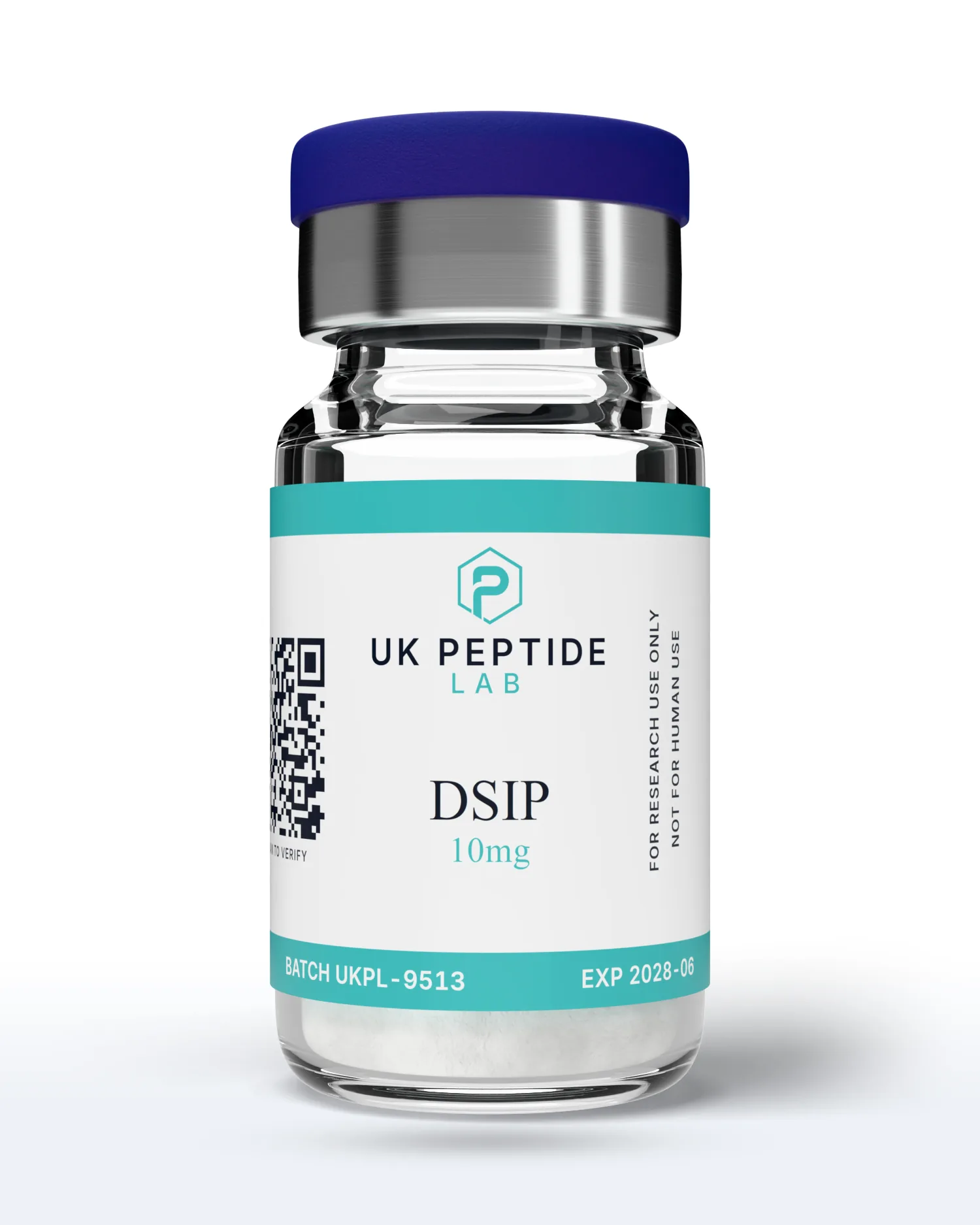 DSIP 10mg research peptide lyophilised powder