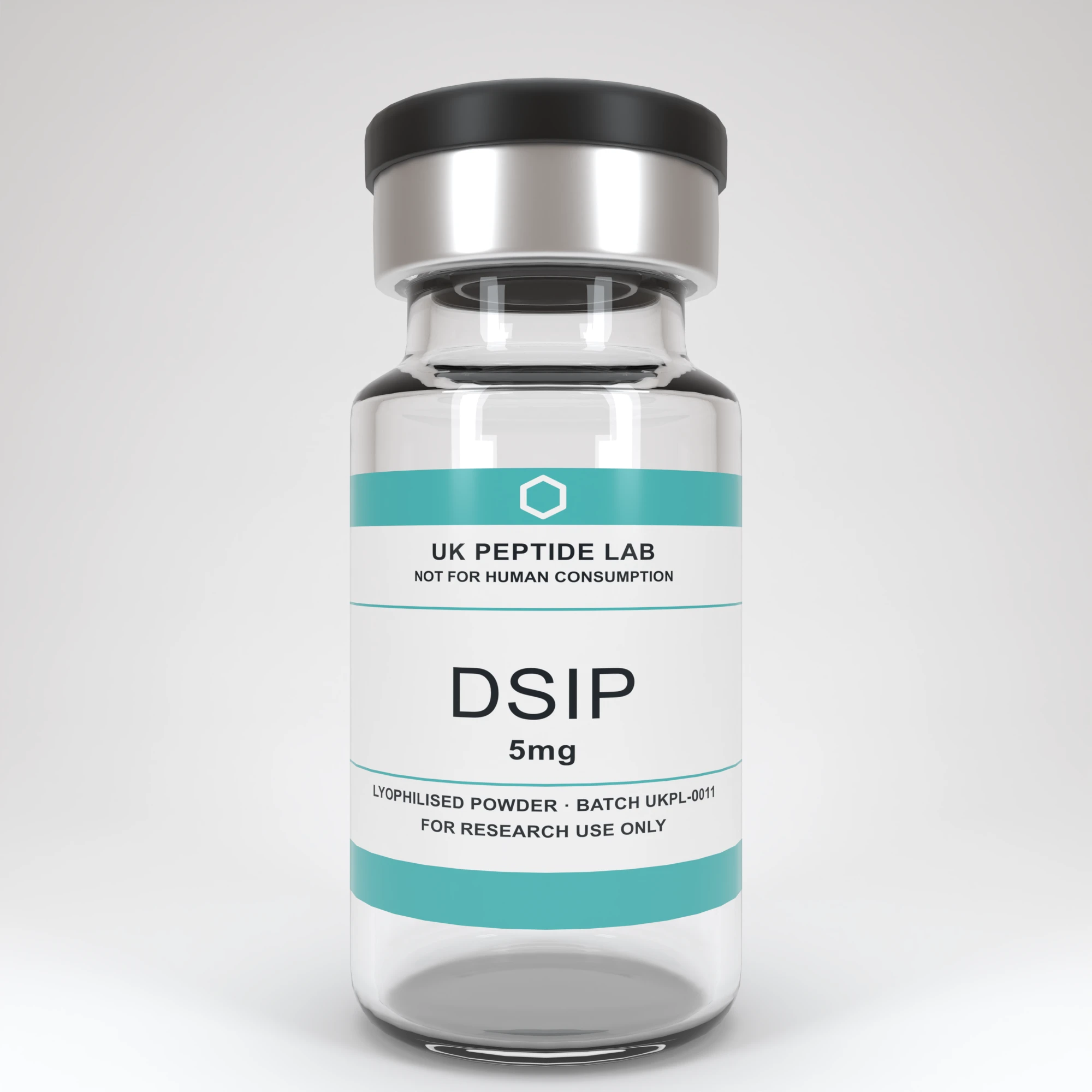 DSIP 5mg research peptide lyophilised powder