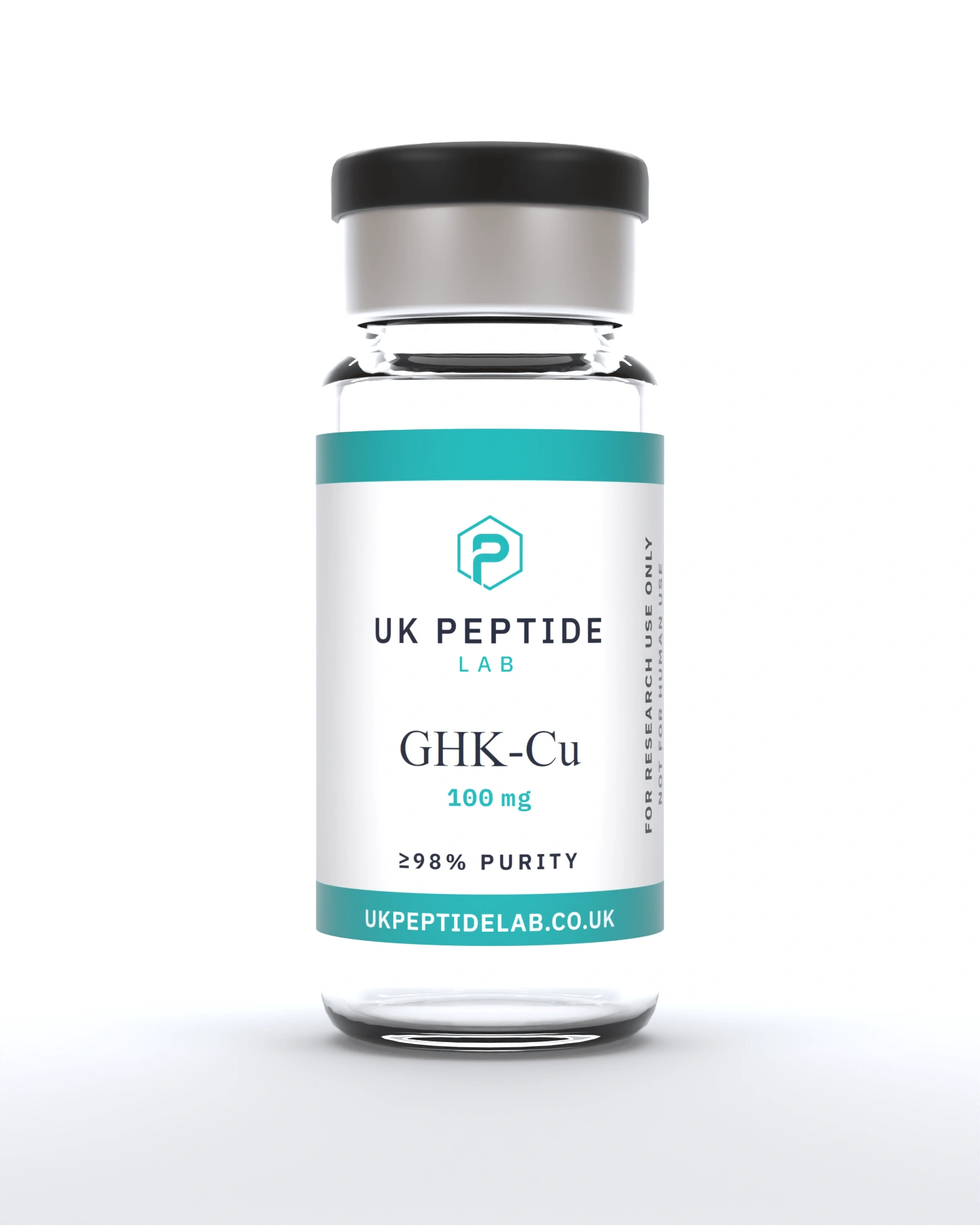 GHK-Cu 100mg research peptide lyophilised powder