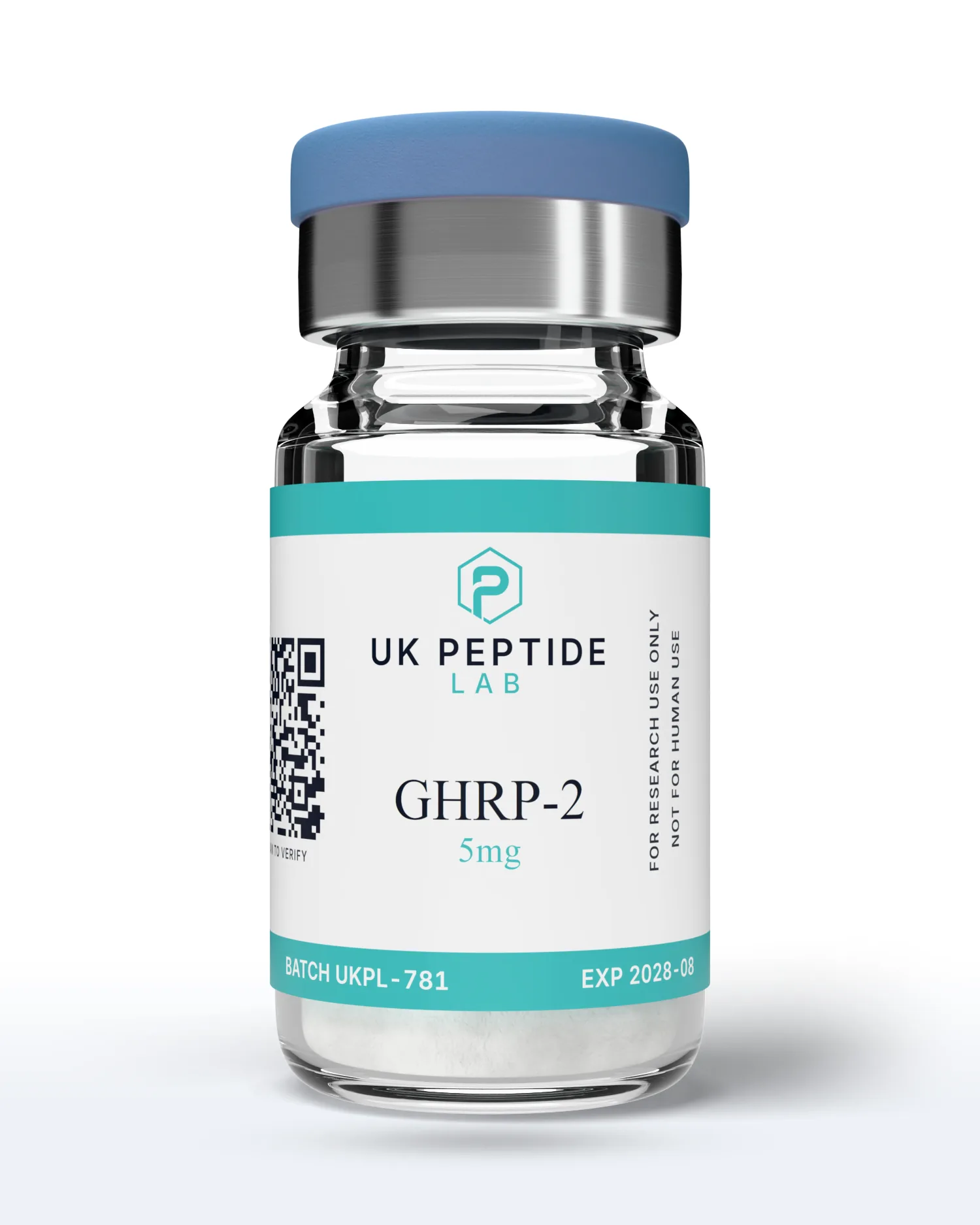 GHRP-2 5mg research peptide lyophilised powder
