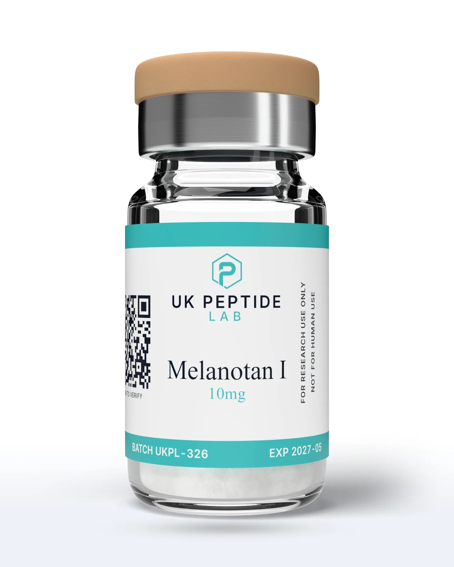 Melanotan I 10mg research peptide lyophilised powder