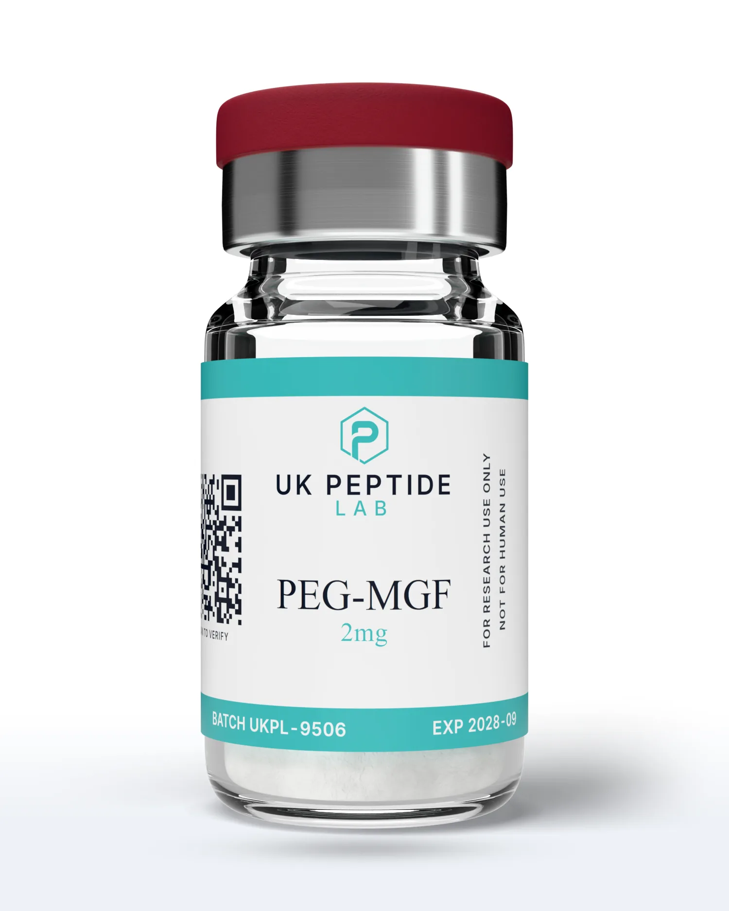 PEG-MGF 2mg research peptide lyophilised powder