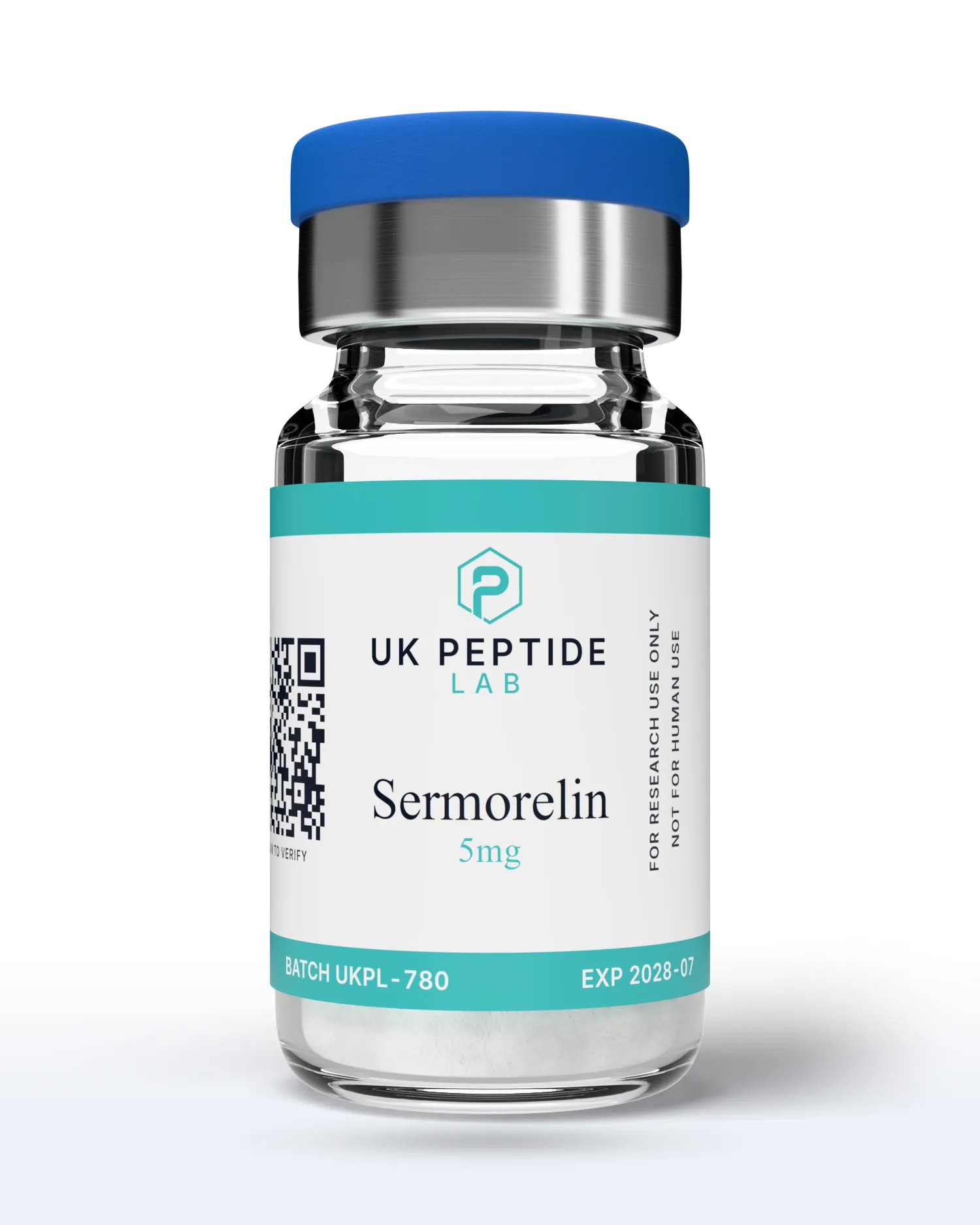 Sermorelin 5mg research peptide lyophilised powder