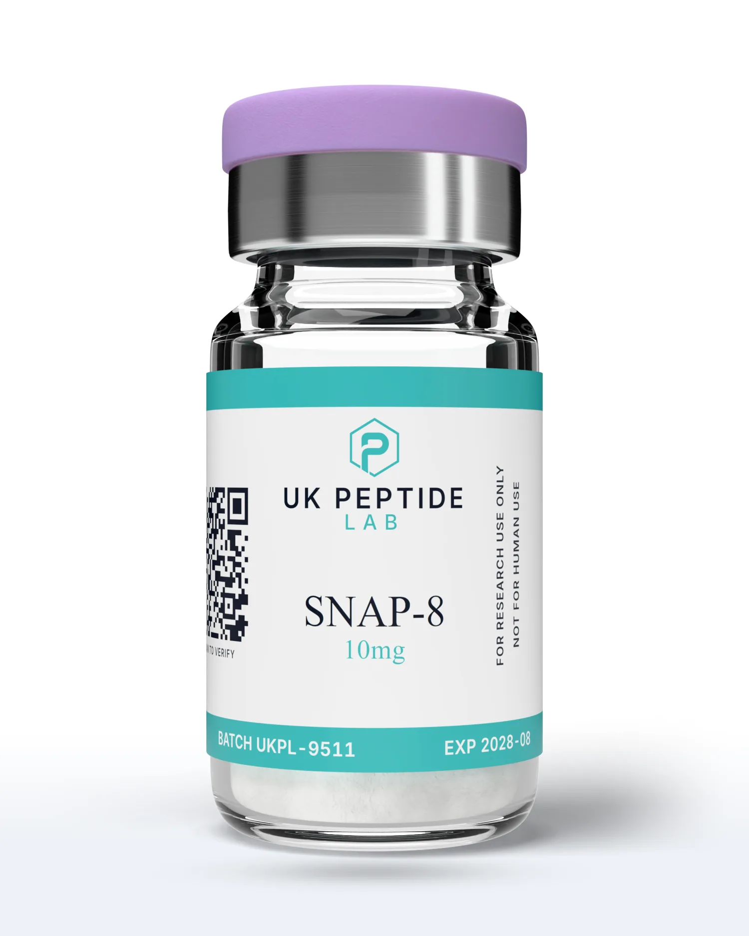 SNAP-8 10mg research peptide lyophilised powder