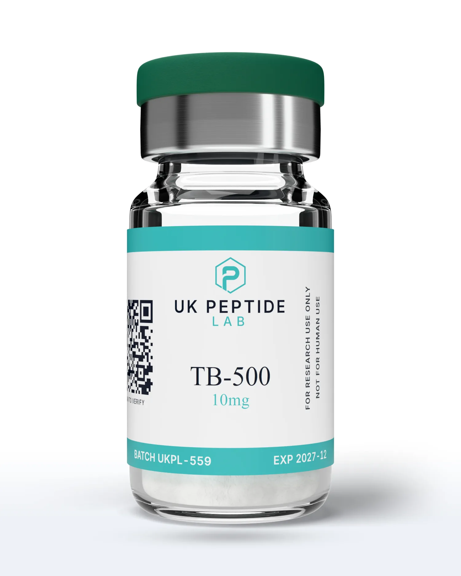 TB-500 10mg research peptide lyophilised powder