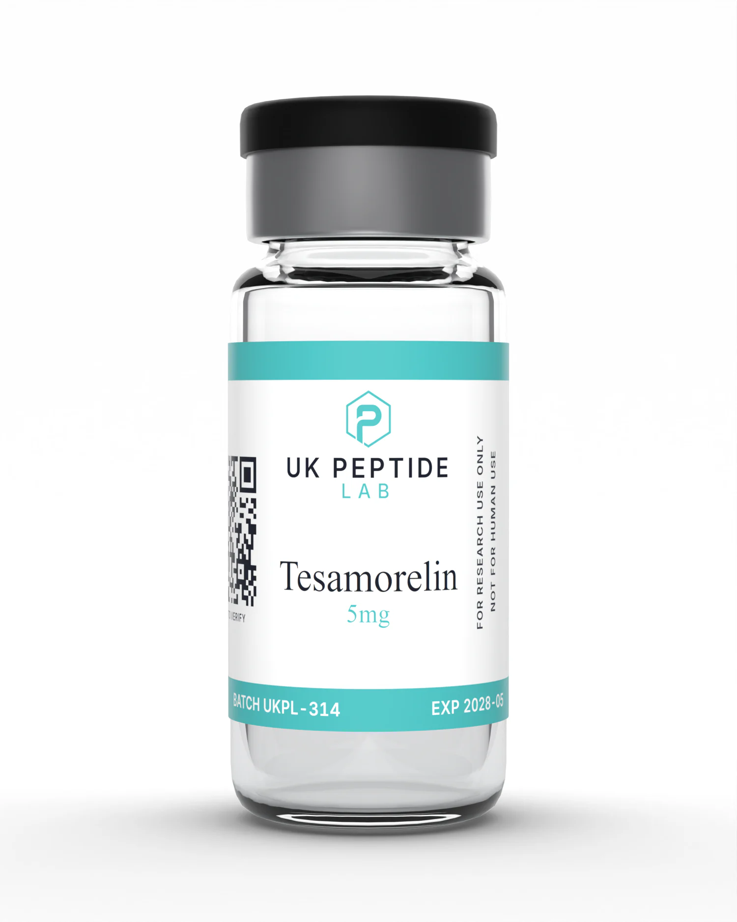 Tesamorelin 5mg research peptide lyophilised powder